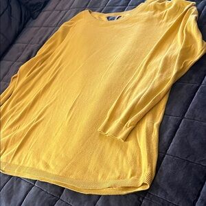 Joules Mustard Crew Neck Sweater
